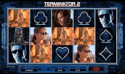 Terminator 2, spel från Microgaming